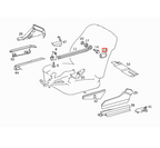 Mercedes-Benz W124 C124 Abdeckung Verkleidung Zierleiste Sicherheitsgurt – A1249193720 – Ansicht 4