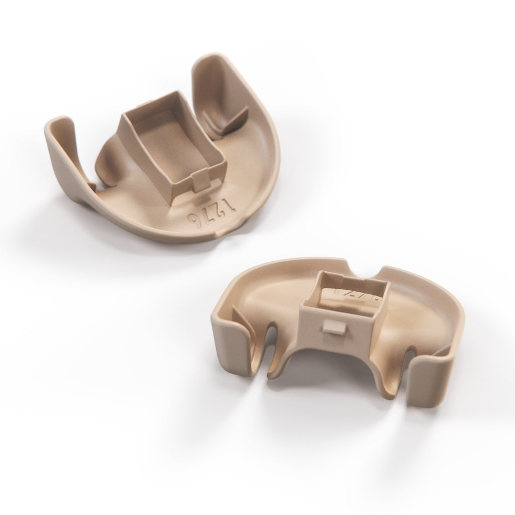 Mercedes-Benz W203 Hinten Sitz Halterung Bolzen Abdeckung Kappe Set von 2 – A2039220030 – Ansicht 3