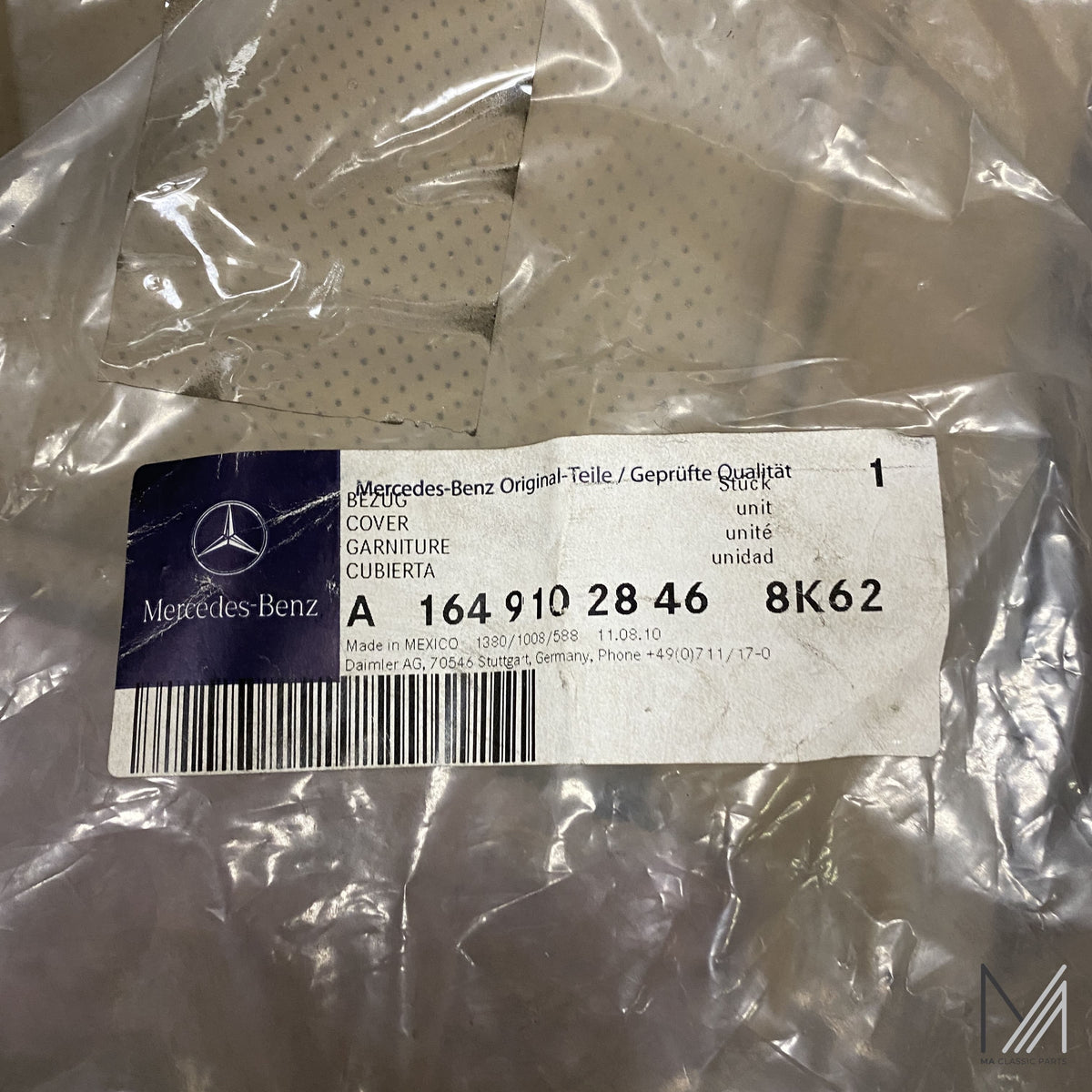 Mercedes-Benz W164 Sitzbezug NOS – Ansicht 2