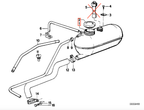BMW Ausgleichsbehälter-Set mit Deckel E28 E30 Z1 NEU – Ansicht 5