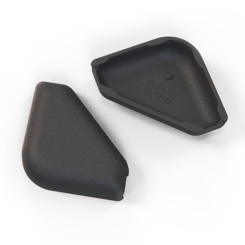 Audi 100/200 100 Sicherheitsgurt Halterung Abdeckung Set von Schwarz – Ansicht 2