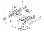 BMW E39 Vorne Sitz vorne Schiene Abdeckung li. od. re. – Ansicht 14