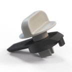 Audi Warndreieck-Halterung Verschluss mit Clip A4 B6 B7 A6 C5 C6 NEU – Ansicht 2