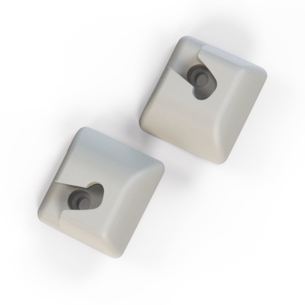 Audi 100/200 A6 100 vertikal Roller Shutter Netz hinten Brackets Set von li. u. – Ansicht 2