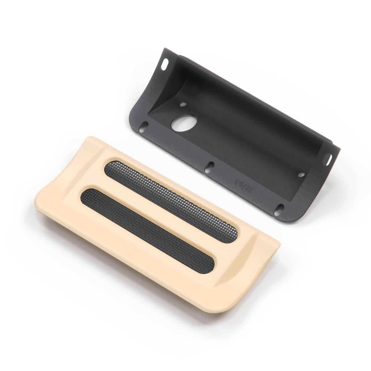 BMW Baur Hutablage Abdeckung Heckgebläse 2er-Satz E30 NEU – Ansicht 2