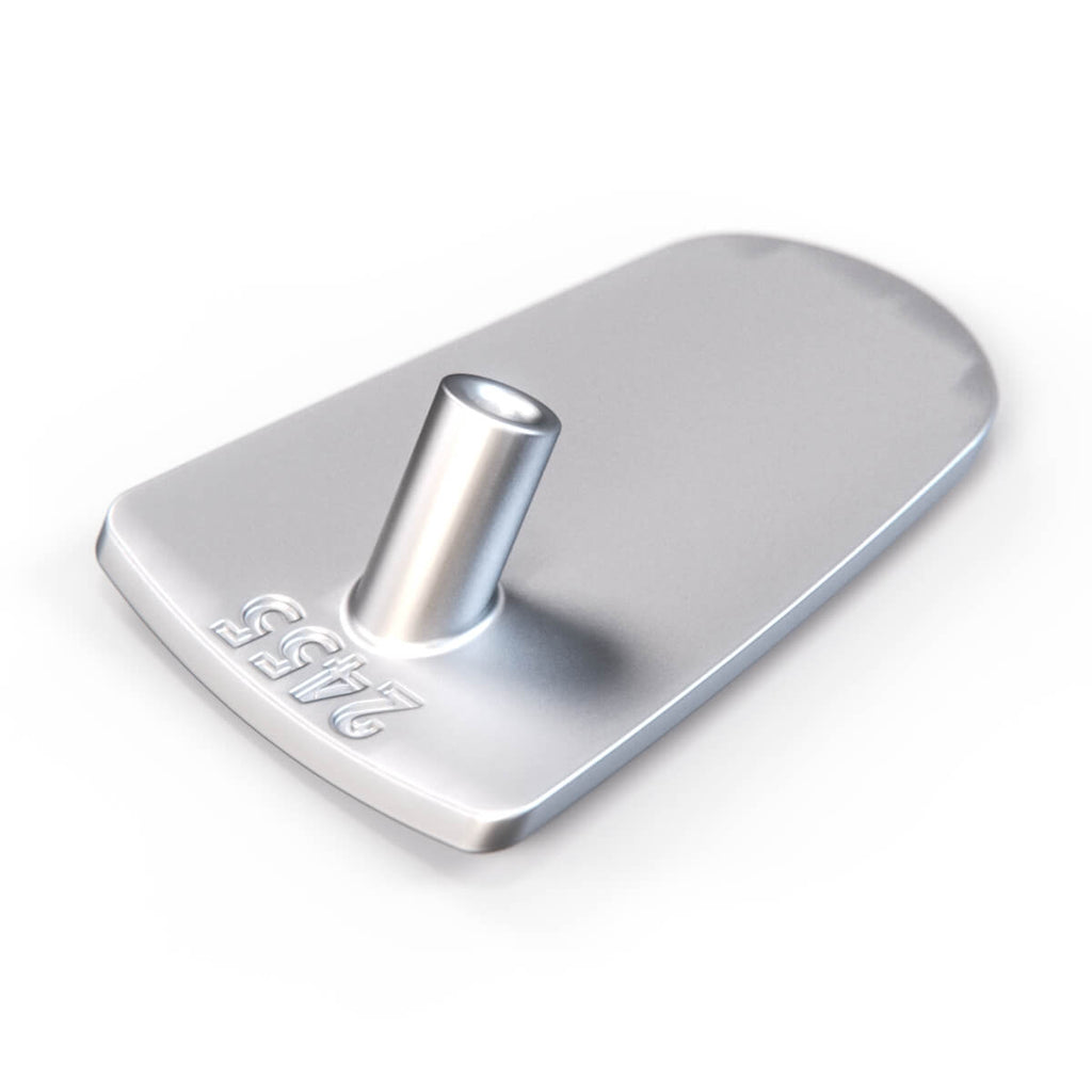 BMW Schraubenabdeckung Armlehne Türverkleidung Chrom E12 E21 E24 NEU – Ansicht 3