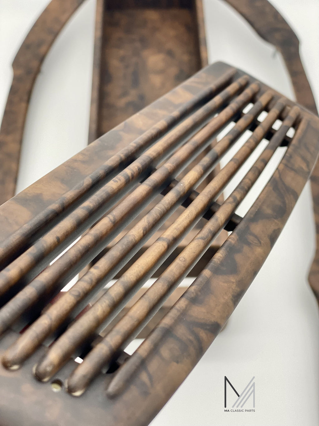 Edelholz Naturel Set (matt) für Mercedes Benz W113 Pagode NEU – Ansicht 3