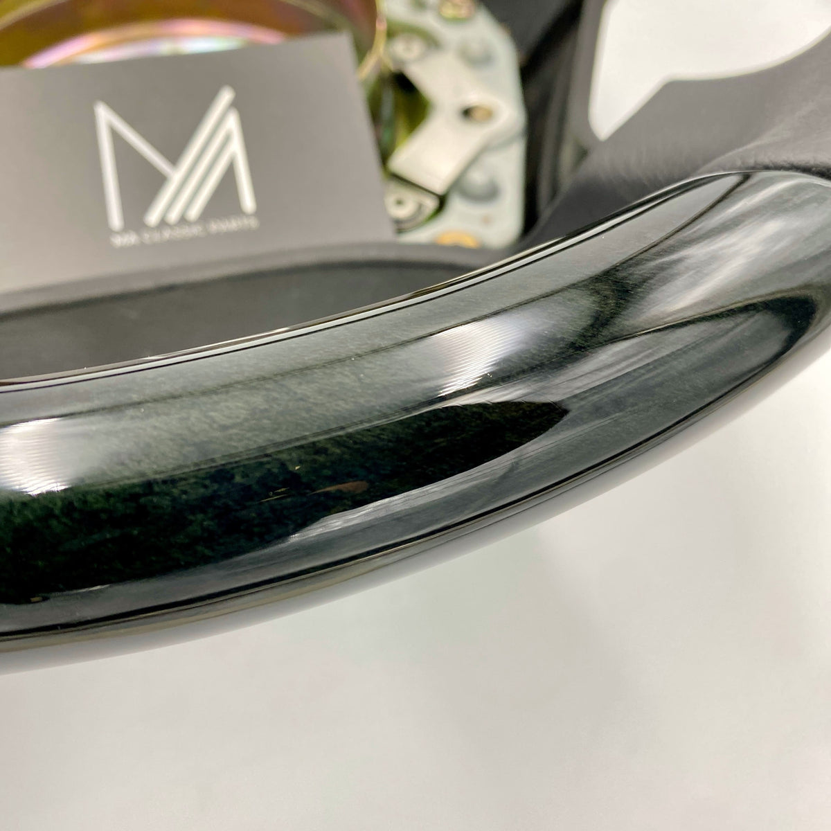 Mercedes Benz Lederlenkrad Vogelaugenahorn W124 R129 W140 W201 W210 W463 – Ansicht 6