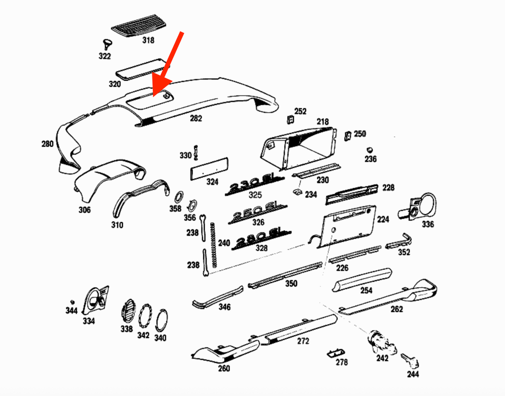 Mercedes-Benz Lautsprecher vorn W100 W110 W111 W112 W113 NEU – Ansicht 6