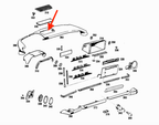 Mercedes-Benz Lautsprecher vorn W100 W110 W111 W112 W113 NEU – Ansicht 6