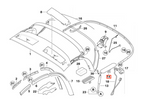 BMW Z4 Haupt Säule Zierleiste Abdeckung Set von li. u. re. Schwarz – Ansicht 4