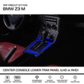 BMW Z3 M PPF-Schutzfolie untere Mittelkonsolen-Blende NEU