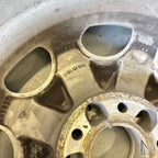 Mercedes-Benz 8-Loch Alufelgen Paar 15 Zoll A1244011202 mit Reifen 195/65 R15 – Ansicht 6