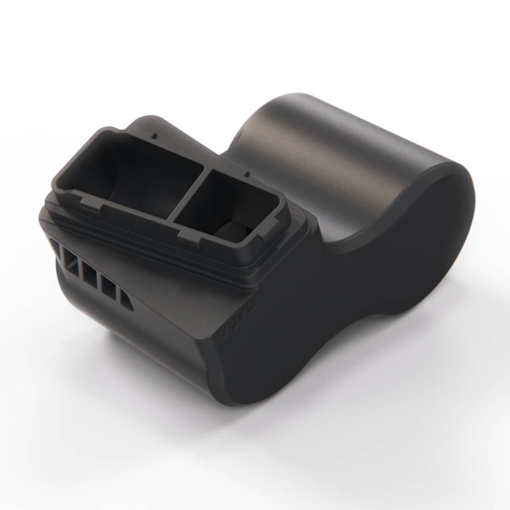 Audi A4 Doppelt 52mm Instrument Halter Entfroster Düse Halterung Schwarz – Ansicht 3
