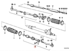 BMW Spurstange mit Spurstangenkopf E30 NEU – Ansicht 3