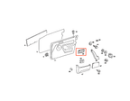 Mercedes-Benz W201 190 Elektrisch Sitz Bedienung Schalter-Abdeckung li. od. re. – A2017660191 – Ansicht 4