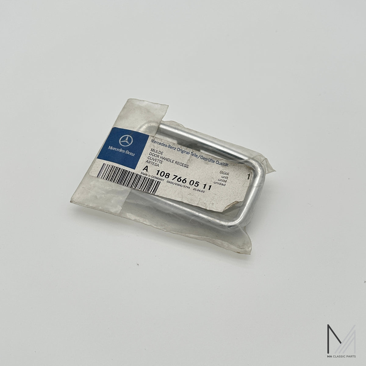 Mercedes-Benz Griffmulde Türgriff A 108 766 05 11 NOS – W108 /8 – A1087660511