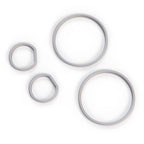 BMW E32 E34 Kombiinstrument Armaturenbrett Zifferblatt Instrument Ringe Set – Ansicht 5