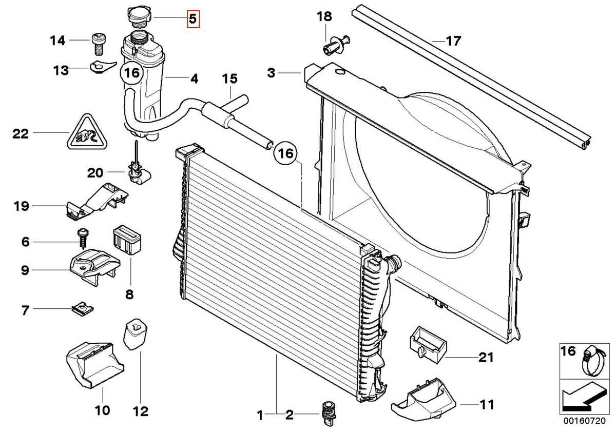BMW Kühlerdeckel 2 bar E30 E32 E34 E36 E39 E46 NEU – Ansicht 6
