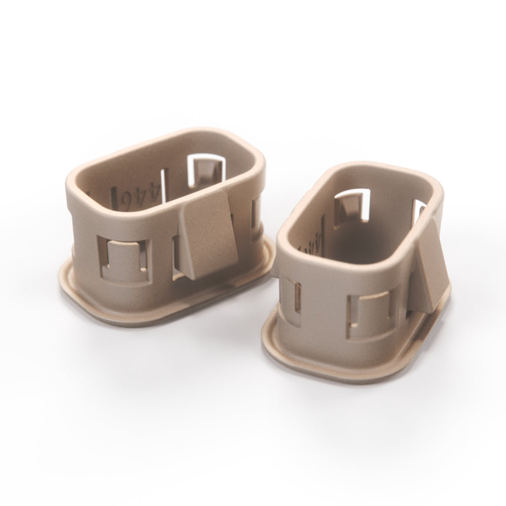 Mercedes-Benz R129 Zierleiste Ring um Knopf Schloss Tür Set von 2 Mercedes Benz – A1407600341 – Ansicht 2