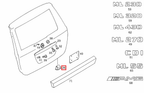 Mercedes-Benz Hinten Klappe Halte Griff W163 – A1637430072 – Ansicht 5