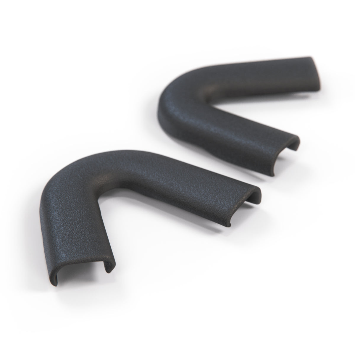 Porsche 924 944 968 924S Türfensterecken-Zierleiste Set von Schwarz 477853375A – Ansicht 2