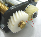 Mercedes-Benz R129 Kopfstützen-Höhenverstellung Zahnrad-Reparaturset – A1298600388 – Ansicht 4