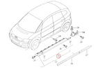 Audi A2 Abdeckung Kappen für Wagenheber Pickup Set Links oder Set Rechts – Ansicht 3