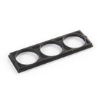 BMW E36 Dreifach Instrumentenhalter Verkleidung Schwarz – Ansicht 2