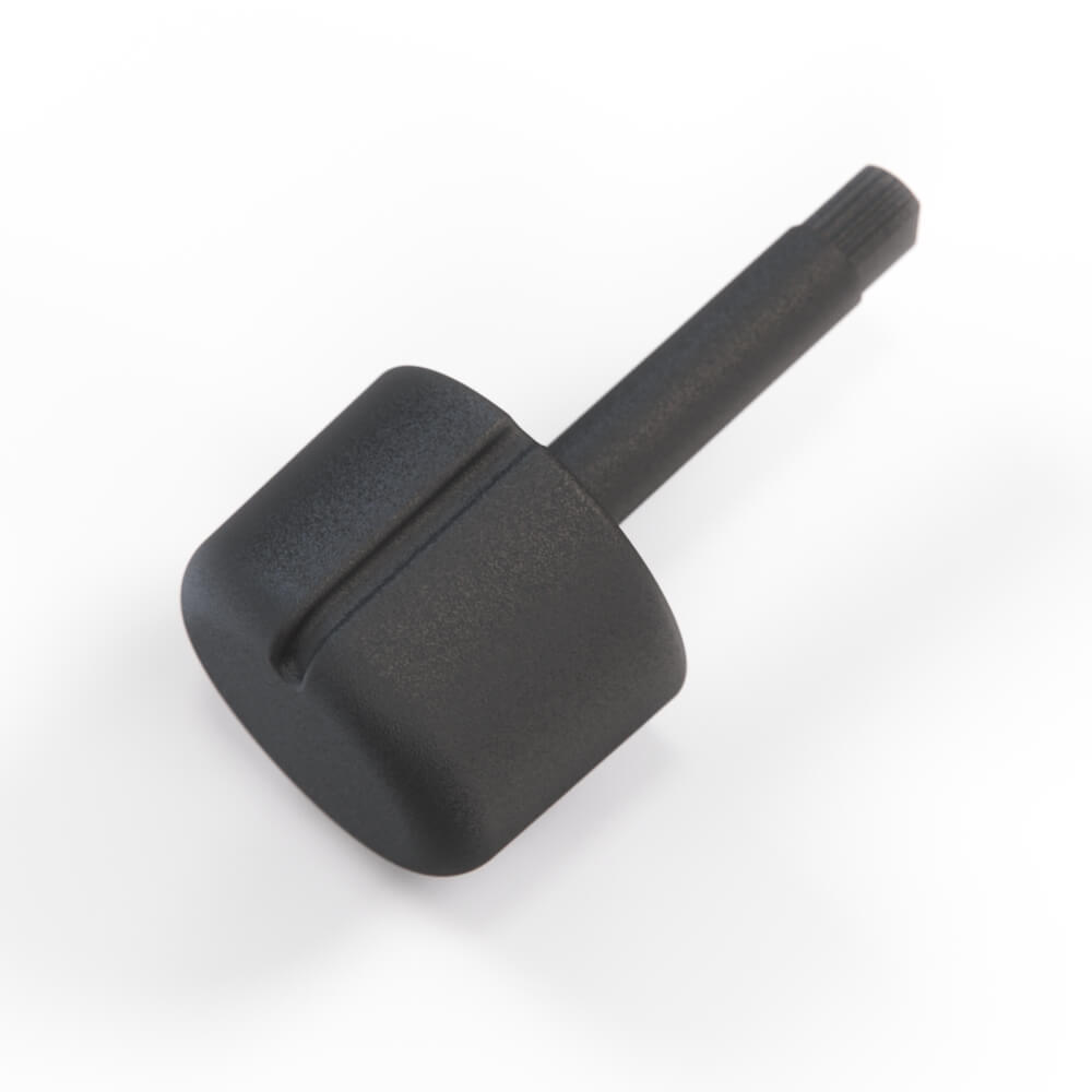 Porsche Heizungsregler-Drehknopf 924 944 NEU – Ansicht 3