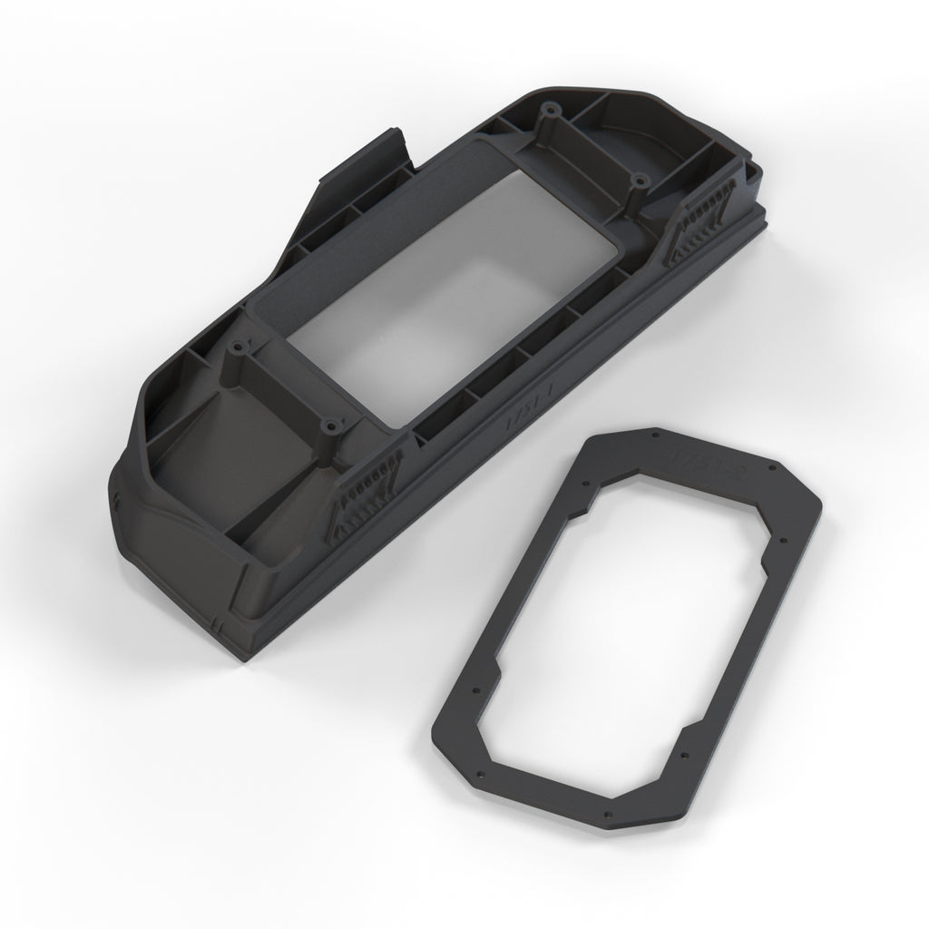 Mercedes-Benz W201 190 Spezial LCD-Display Kombiinstrument Befestigung Rahmen – A0005423356 – Ansicht 3