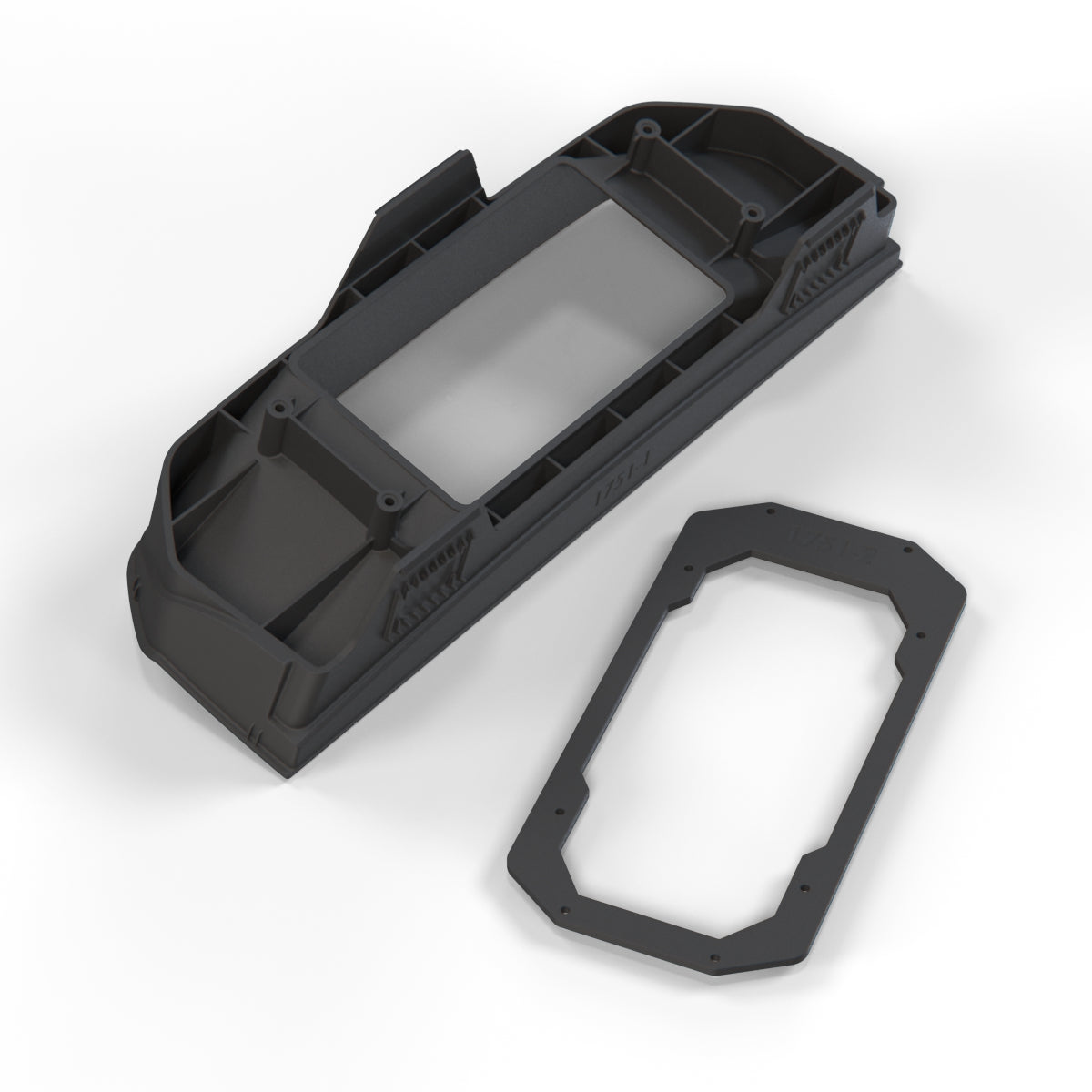 Mercedes-Benz W201 190 Spezial LCD-Display Kombiinstrument Befestigung Rahmen – A0005423356 – Ansicht 3