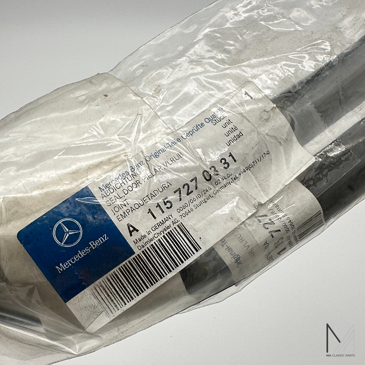Mercedes-Benz /8 Coupé C114 Abdichtung A 115 727 03 31 NOS – A1157270331 – Ansicht 2