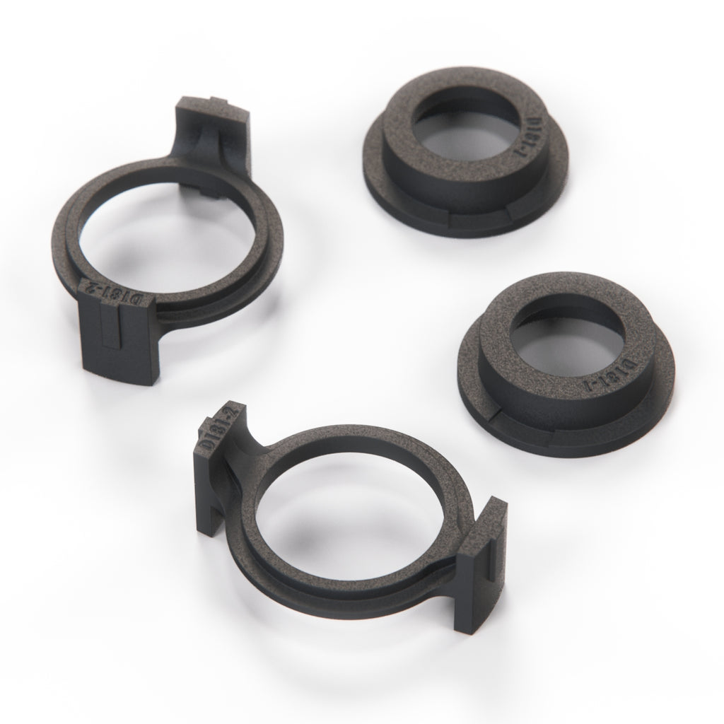BMW E46 BMW Glas-Xenon Scheinwerfer Adapter Spezial-Set Schwarz – Ansicht 3
