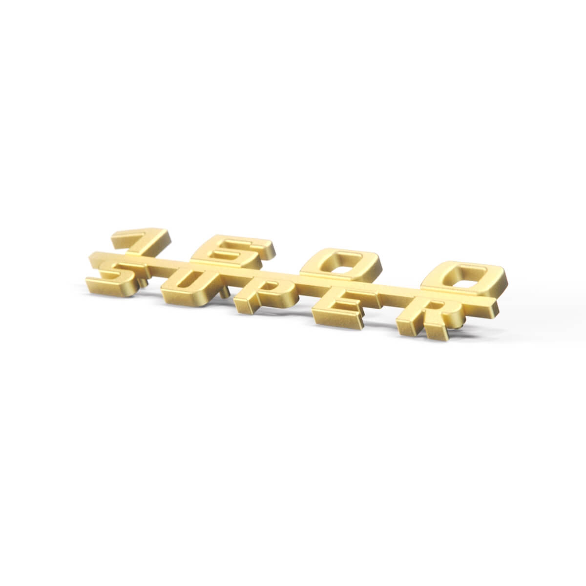 Porsche 356 1600 Super Emblem Gold NEU – Ansicht 2
