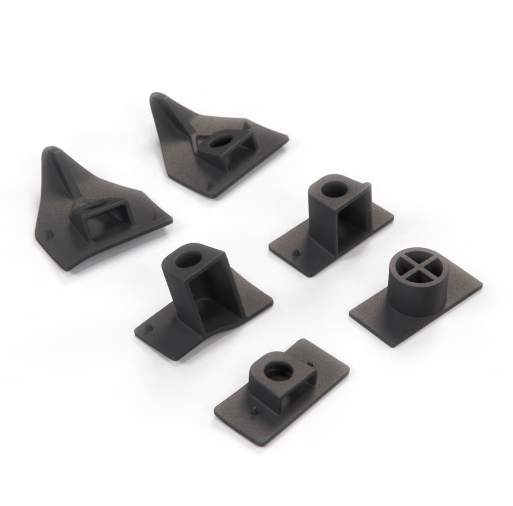 BMW Compact Reparatursatz Clips Seitenverkleidung hinten 6er-Satz E36 NEU