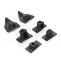 BMW Compact Reparatursatz Clips Seitenverkleidung hinten 6er-Satz E36 NEU