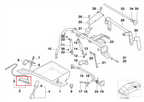 BMW Reparatursatz Handschuhfachgriff Linkslenker E38 NEU – Ansicht 4