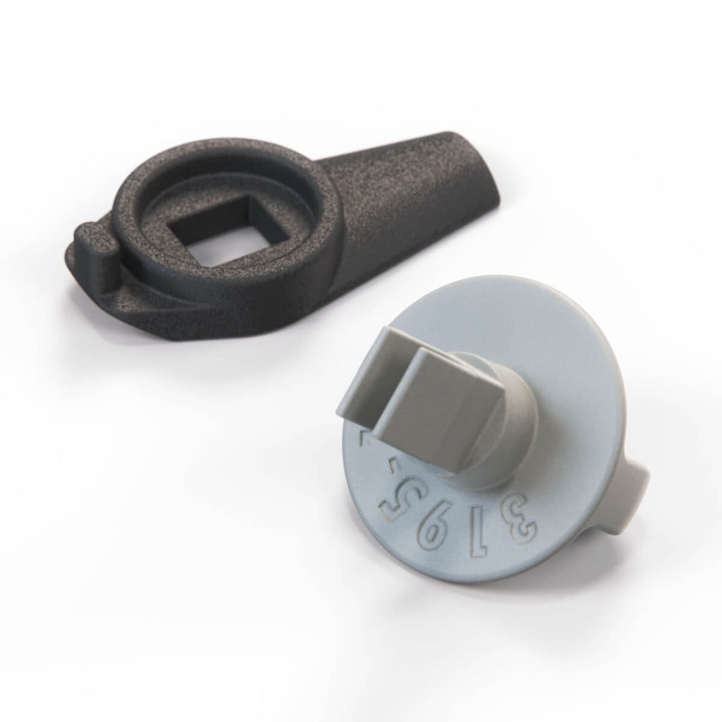 Audi Warndreieck-Halterung Verschluss mit Clip A4 B6 B7 A6 C5 C6 NEU – Ansicht 3