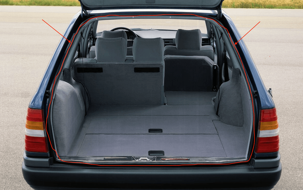 Mercedes-Benz Kofferraumdichtung S124 – A1247400078 – Ansicht 4