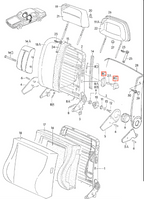 Audi diverse Modelle VW/Audi Sitz Retain Rahmen und Knopf Schwarz 113881633B – Ansicht 5