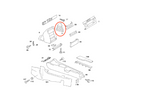 Mercedes-Benz W201 Mittel Konsole Düse Grill li. od. re. RH – A2016801317 – Ansicht 3