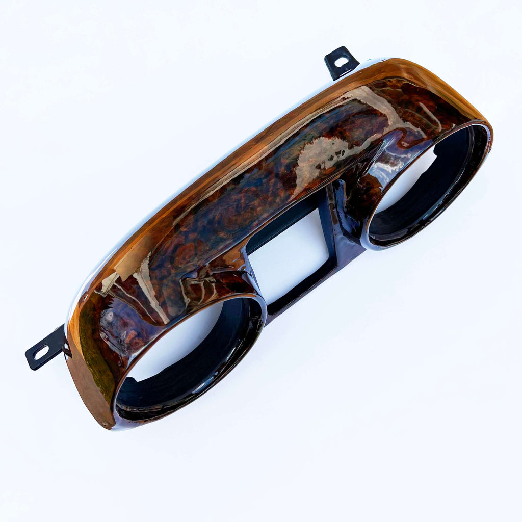 Mercedes-Benz Coupé Cabrio Tacho Gehäuse Instrumenten Holz Zebrano W111 W112 – A1116805979 – Ansicht 2