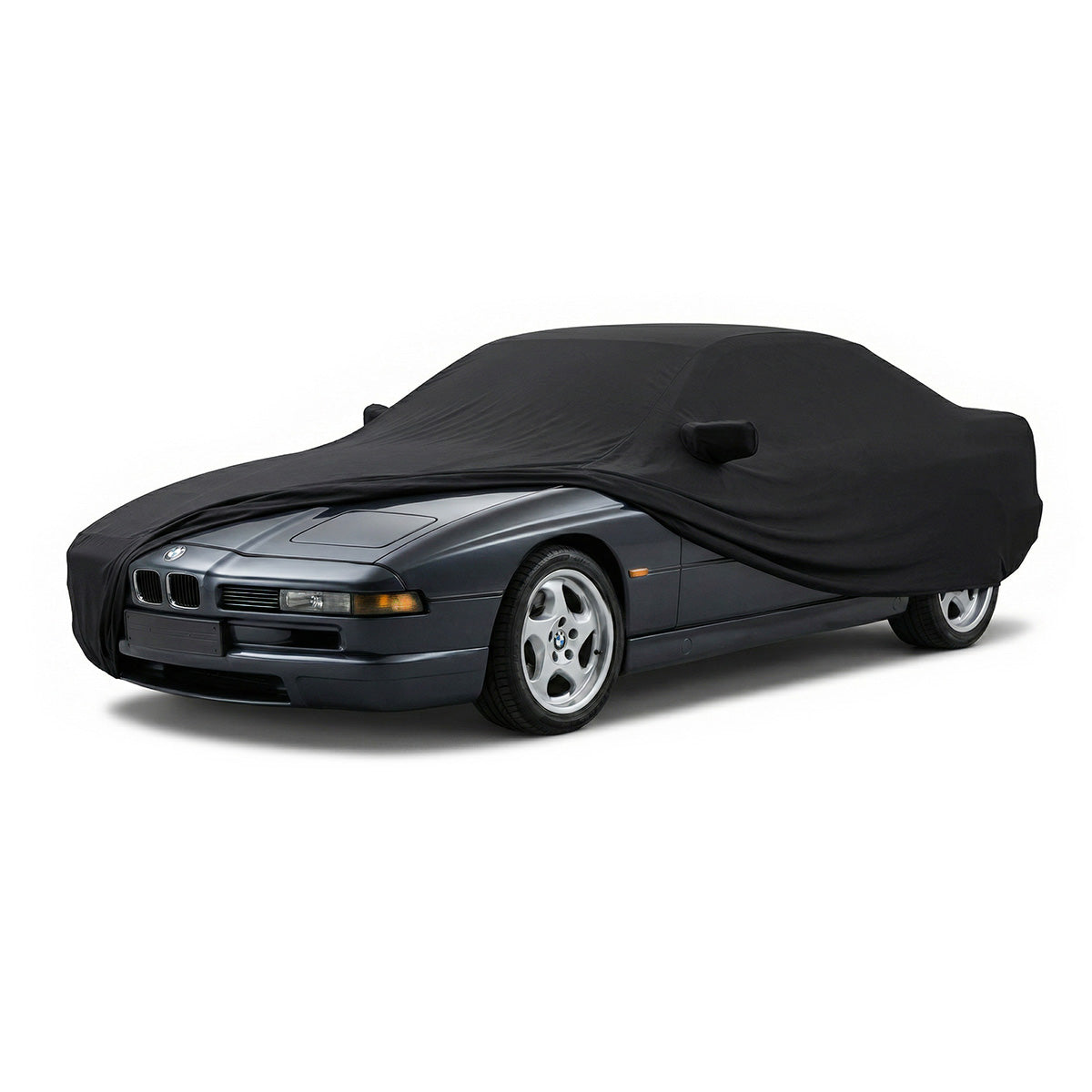 BMW Autoabdeckung / Carcover für Innen ultraweich elastisch Schwarz E31 NEU