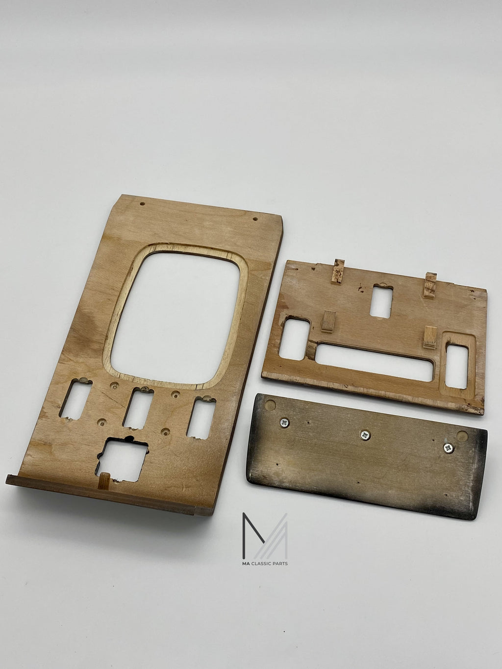 Wurzelholz Set für Mercedes Benz R107 W107 1981-1985 Klimaautomatik NEU – Ansicht 5