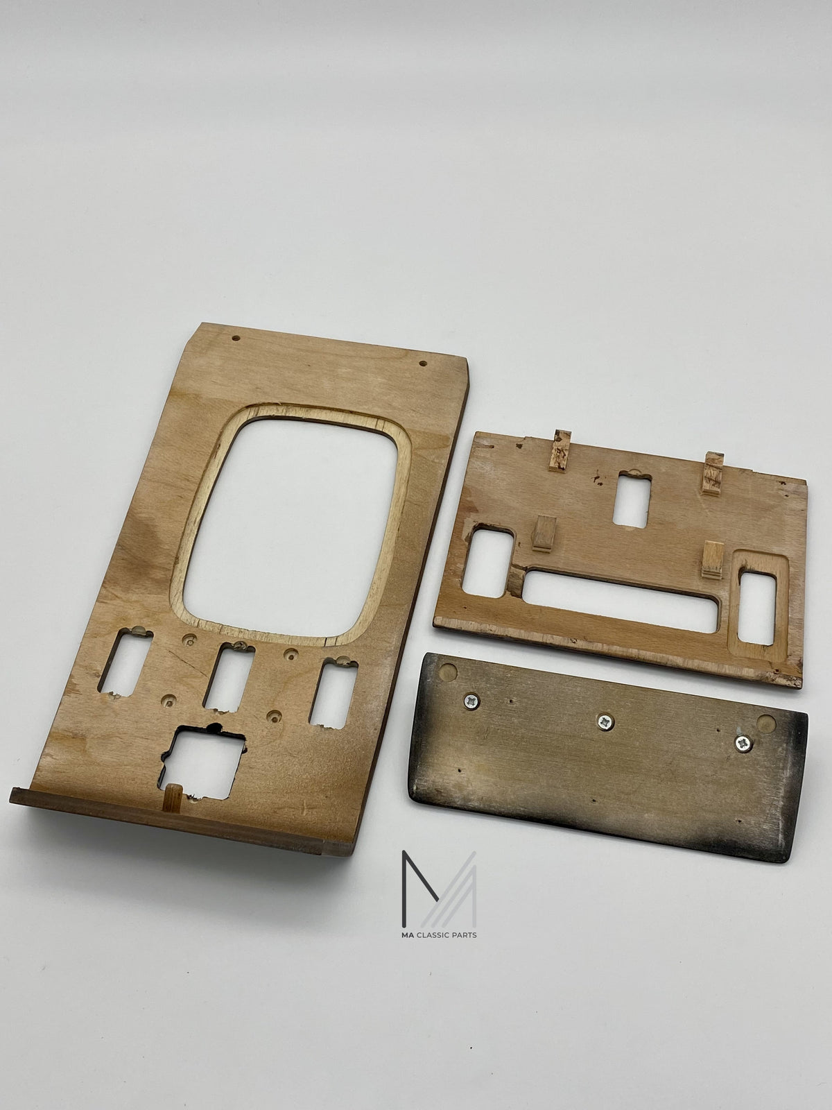 Wurzelholz Set für Mercedes Benz R107 W107 1981-1985 Klimaautomatik NEU – Ansicht 5