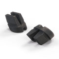 Audi 100/200 100 Türgriff Stud Clip Set von Schwarz