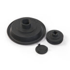 Porsche 911/964 928 Türschloss-Knopfgriff Rosette Schwarz – Ansicht 2