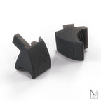 Porsche 911 Sitzentriegelungsknopf Set – Schwarz – Ansicht 2