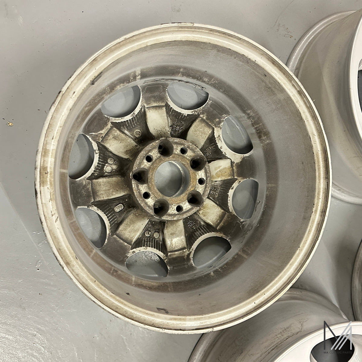 Mercedes-Benz W210 Alufelgen Satz 8-Loch 7,5x16 ET41 A2104010702 – Ansicht 6